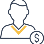 user - dollar icon